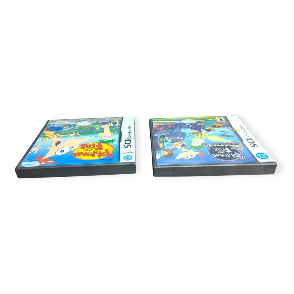 Nintendo DS Phineas and Ferb‎ Collection 2 Game Lot